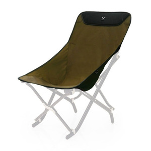 VERNE 베른 컴팩트체어 스킨/캔버스 (브라운) Compact Chair Skin Canvas (brown),캠핑용품